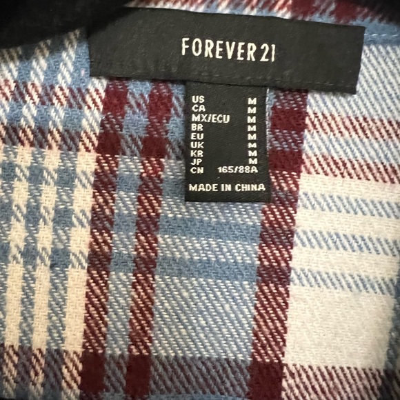 Plaid shacket - Picture 1 of 2